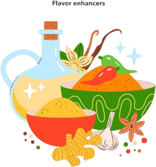 Composition of various natural ingredients